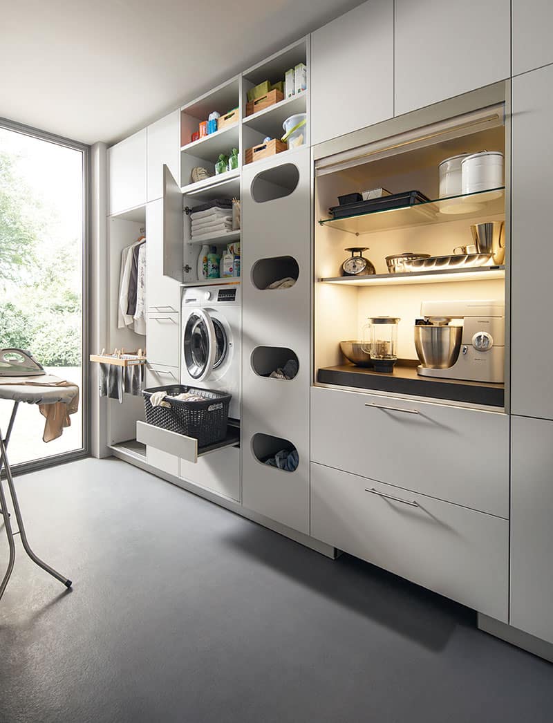Hauswirtschaftsraum Easy & Clean von Schüller Küchen