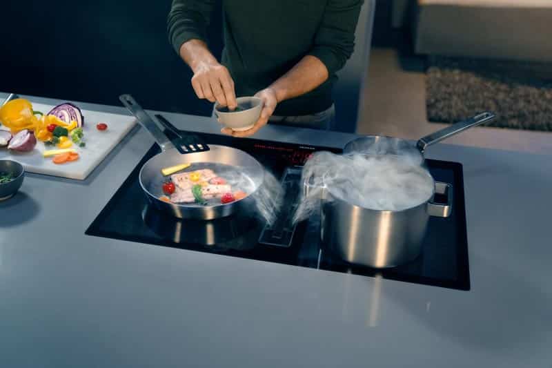 Mit COOKCONNECT verbinden Sie über WLAN Ihr Kochfeld mit Ihrer Abzugshaube